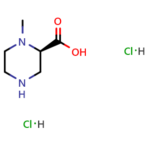 (2R)-1-methylpiperazine-2-carboxylic acid dihydrochloride