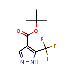 tert-butyl 5-(trifluoromethyl)-1H-pyrazole-4-carboxylate