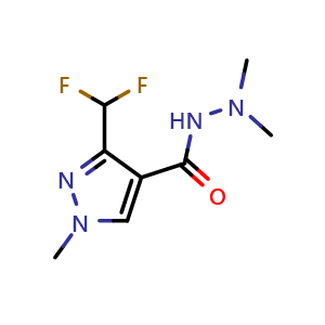 3-(difluoromethyl)-N',N',1-trimethyl-pyrazole-4-carbohydrazide