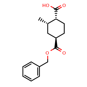 (1R,2S,4R)-4-benzyloxycarbonyl-2-methyl-cyclohexanecarboxylic acid