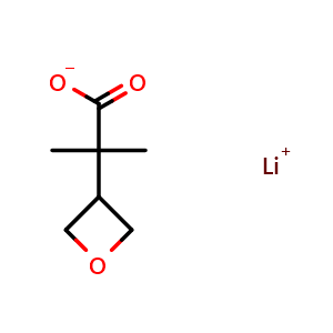 2-methyl-2-(oxetan-3-yl)propanoic acid lithium salt
