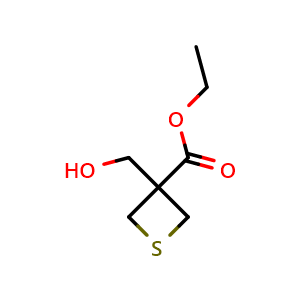 ethyl 3-(hydroxymethyl)thietane-3-carboxylate