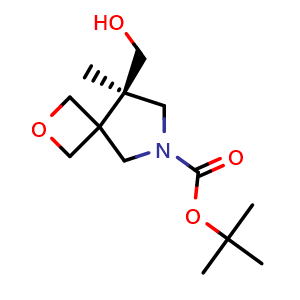 tert-butyl (5R)-5-(hydroxymethyl)-5-methyl-2-oxa-7-azaspiro[3.4]octane-7-carboxylate
