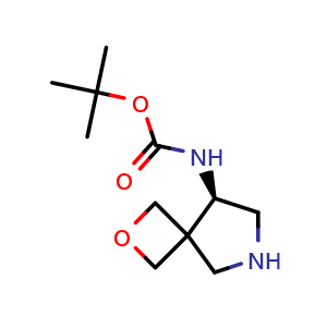 tert-butyl N-[(5R)-2-oxa-7-azaspiro[3.4]octan-5-yl]carbamate