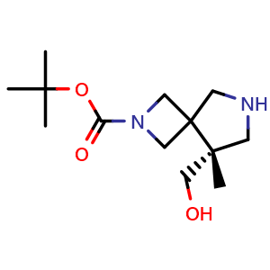 tert-butyl (5R)-5-(hydroxymethyl)-5-methyl-2,7-diazaspiro[3.4]octane-2-carboxylate