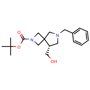 tert-butyl (5R)-7-benzyl-5-(hydroxymethyl)-2,7-diazaspiro[3.4]octane-2-carboxylate