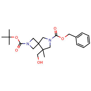 O7-benzyl O2-tert-butyl 5-(hydroxymethyl)-5-methyl-2,7-diazaspiro[3.4]octane-2,7-dicarboxylate