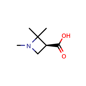 (3S)-1,2,2-trimethylazetidine-3-carboxylic acid
