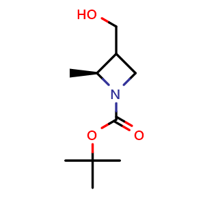 tert-butyl (2S)-3-(hydroxymethyl)-2-methyl-azetidine-1-carboxylate