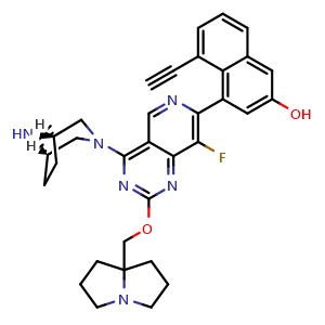 Chemical structure of MRTX-EX185 , CAS 2621927-57-7, AChemBlock V155043