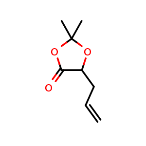 5-allyl-2,2-dimethyl-1,3-dioxolan-4-one