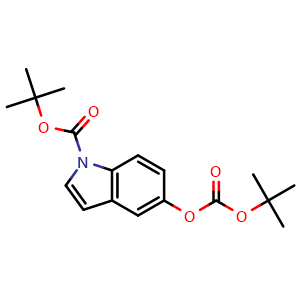 tert-butyl 5-(tert-butoxycarbonyloxy)-1H-indole-1-carboxylate
