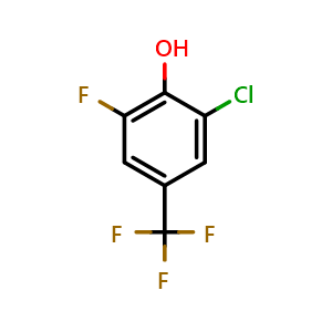 2-chloro-6-fluoro-4-(trifluoromethyl)phenol