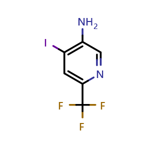 4-iodo-6-(trifluoromethyl)pyridin-3-amine