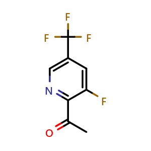 1-(3-fluoro-5-(trifluoromethyl)pyridin-2-yl)ethanone