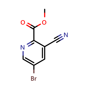 methyl 5-bromo-3-cyanopicolinate