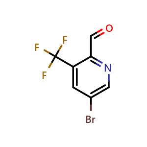 5-bromo-3-(trifluoromethyl)-2-pyridinecarboxaldehyde