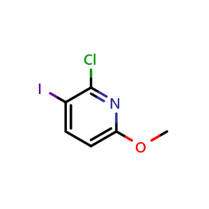 2-chloro-3-iodo-6-methoxy-pyridine