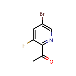 1-(5-bromo-3-fluoropyridin-2-yl)ethanone