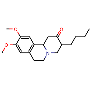 3-butyl-9,10-dimethoxy-1,3,4,6,7,11b-hexahydro-2H-pyrido[2,1-a]isoquinolin-2-one