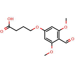 4-(4-formyl-3,5-dimethoxyphenoxy)butyric acid