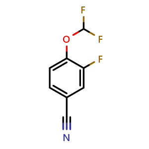 4-(difluoromethoxy)-3-fluorobenzonitrile