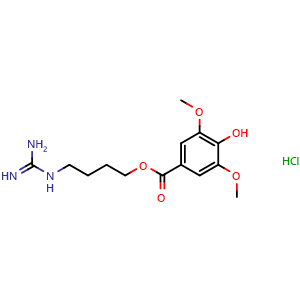 Chemical structure of Leonurine hydrochloride , CAS 24735-18-0, AChemBlock V155797