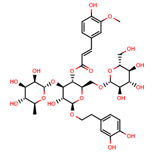 Chemical structure of Jionoside A1 , CAS 120444-60-2, AChemBlock V155827
