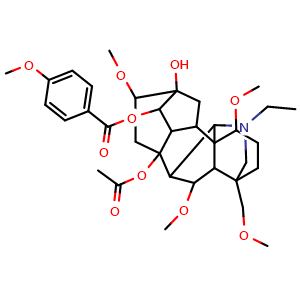 Chemical structure of Crassicauline A , CAS 79592-91-9, AChemBlock V155832