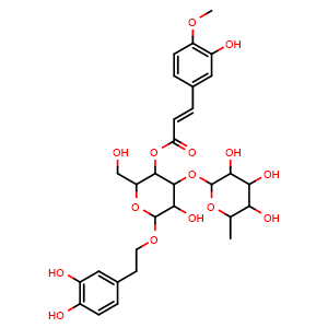 Chemical structure of Leucosceptoside A , CAS 83529-62-8, AChemBlock V155843