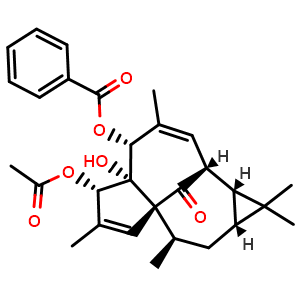Chemical structure of Kansuiphorin C , CAS 133898-77-8, AChemBlock V155871