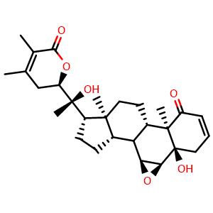 Chemical structure of Withanolide A , CAS 32911-62-9, AChemBlock V155882