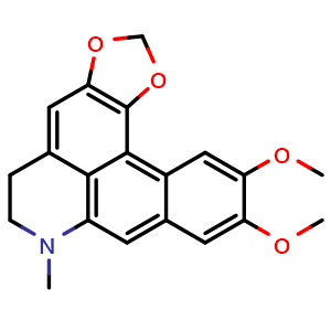 Chemical structure of Dehydrodicentrine , CAS 19843-03-9, AChemBlock V155883