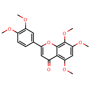 Chemical structure of Isosinensetin , CAS 17290-70-9, AChemBlock V155921