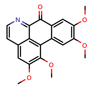 Chemical structure of Oxoglaucine , CAS 5574-24-3, AChemBlock V155922