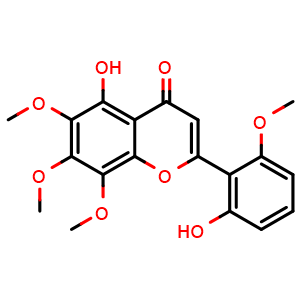 Chemical structure of Skullcapflavon II , CAS 55084-08-7, AChemBlock V155933