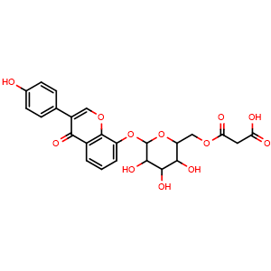 Daidzin 6''-O-malonate