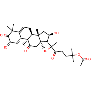 Chemical structure of Dihydrocucurbitacin B , CAS 13201-14-4, AChemBlock V155942