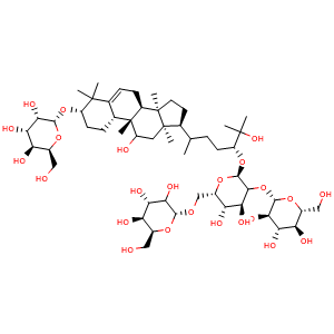 Chemical structure of Siamenoside I , CAS 126105-12-2, AChemBlock V155946