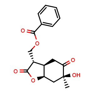 Chemical structure of Paeonilactone C , CAS 98751-77-0, AChemBlock V155968