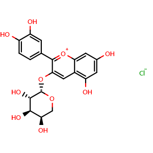 Cyanidin-3-Arabinoside chloride