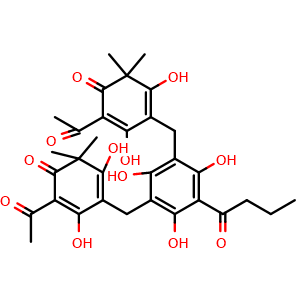 Chemical structure of Filixic acid ABA , CAS 38226-84-5, AChemBlock V155984