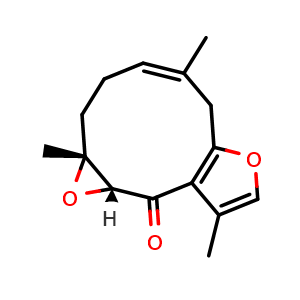Chemical structure of Zederone , CAS 7727-79-9, AChemBlock V156014