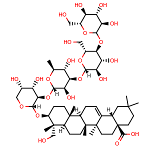 Chemical structure of Macranthoside B , CAS 146100-02-9, AChemBlock V156025