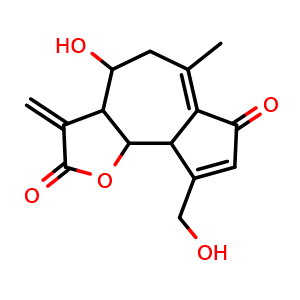 Chemical structure of Lactucine , CAS 1891-29-8, AChemBlock V156031