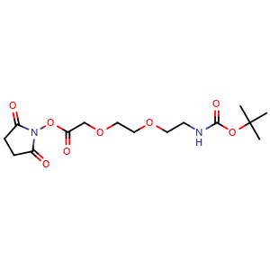 BocNH-PEG2-CH2COONHS