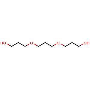Chemical structure of HO-PPG3-OH , CAS 4161-32-4, AChemBlock V156254