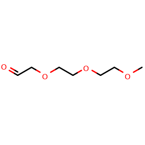 Chemical structure of mPEG2-CH2CHO , CAS 132997-94-5, AChemBlock V156266