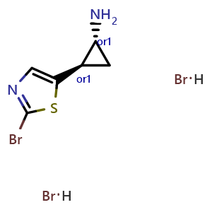trans-2-(2-bromothiazol-5-yl)cyclopropanamine dihydrobromide