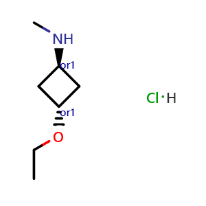 trans-3-ethoxy-N-methyl-cyclobutanamine hydrochloride